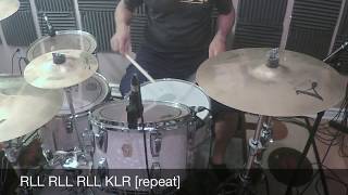 Drum fill tutorial | Amazing drum fill | Easy & great sounding linear drum fill