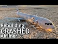 Can I FIX this 3D Printed Airliner after BIG CRASH