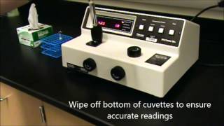 How To Use A Spectrophotometer