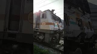 sikkim mahananda express 15484 Driving loco pilot in Mughlasarai yard