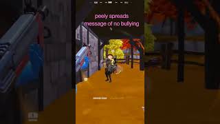 peely saved morty from a bully ⛏️ #shorts #viral