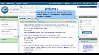 ATLA Religion Database (EBSCOhost 2.0 version)