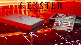 The Forged Ember RFID Blocking Cardholder - EKSTER WALLETS