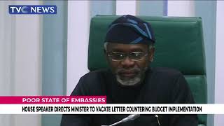 (VIDEO) Femi Gbajabiamila Directs Minister to Vacate Letter Countering Budget Implementation