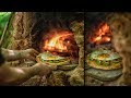 EPIC VEGETARIAN PIZZA IN STONE CARVED OVEN - FOREST