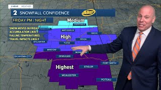 Winter Storm Watch Friday into Sunday morning
