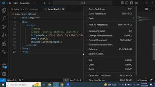 12 JavaScript Array Basics pop, push, shift, unshift