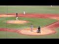 2022 10 8 土 尾﨑完太 法政大学 vs 廣瀬隆太 慶應義塾大学 レフト前ヒット