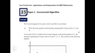 Incremental Algorithm | IBDP Maths AISL&HL | Voronoi Diagrams