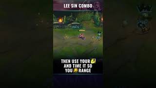 HOW TO Lee Sin Insec Kick Combo Guide! ✅
