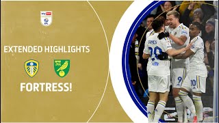 FORTRESS! | Leeds United v Norwich City extended highlights