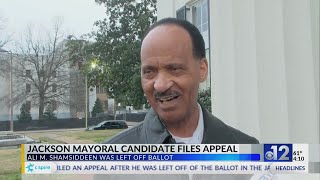 Jackson mayoral candidate files appeal after being left off ballot