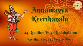 Gaaline Poya Galakalamu || గాలినే పోయఁ గలకాలము || Annamayya Keerthanalu ||