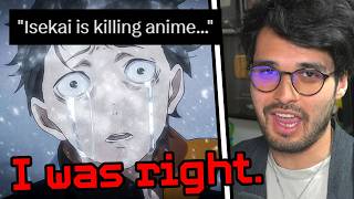 Anime Industry is Officially Done with Isekai