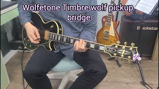 wolfetone timbre wolf pickup vs 498t gibson pickup. gibson 1968reissue leapaul