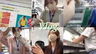 [vlog] 👩🏻‍🔬식품공학전공 대학원생의 일상#5|하루를 알차게 보내고 싶은 당신! 대학원으로초대합니다|실험하고 발표 준비하는 일상|서울여대|