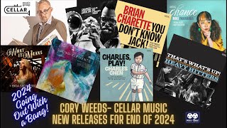 Cory Weeds/Cellar Music: New Jazz Releases for end 2024!