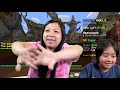 mommy plays minecraft for the first time and wins let s play minecraft ryan vs mommy