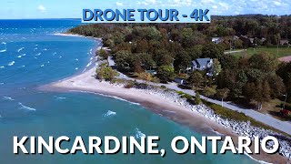 Drone Video 4K: Kincardine, Ontario - an Aerial Perspective