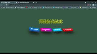 3D button with hover effect in pure html,css