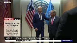 US Elections | U.N. SG  congratulates U.S. President-elect Donald Trump