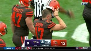 Browns Game-Winning Field Goal vs. Ravens | NFL Highlights