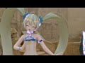 blender渲染【mmd】┃八音盒miku 勾指起誓