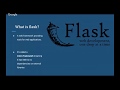 Flask python tutorial