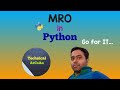 MRO in Python Language | Method Resolution Order | Python Tutorial for Beginners