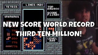 16,700,760 - Overall SCORE World Record - NES Tetris
