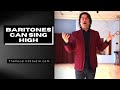 Baritones Can Sing High! | Robert Lunte | The Vocalist Studio | Singing Lessons