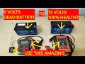 how to revive dead battery, paanu buhayon anh dead battery