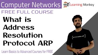 What is Address Resolution Protocol ARP || Lesson 90 || Computer Networks || Learning Monkey ||