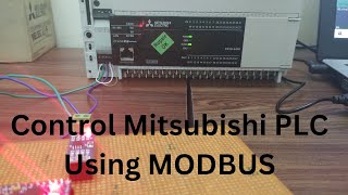 Control MITSUBISHI FX5U-64M over Modbus.