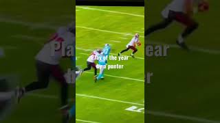 Play of the year, by a punter #nfl #football #bucs #playoftheyear #trending