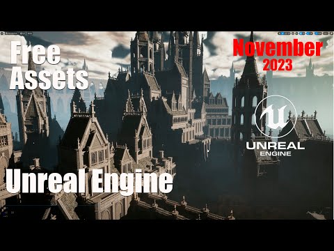 Бесплатные ассеты Unreal Engine 5 ( 4 ) за ноябрь 2023г