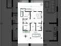 house plan series plan 04 south facing 1000 sqft 2 bhk shorts home sketch