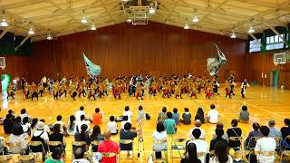 信州大学YOSAKOI祭りサークル和っしょい壮行会　総踊り2　2023　2回目