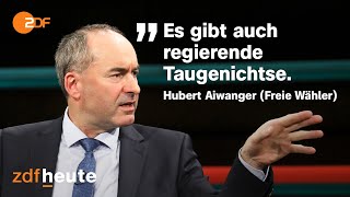 Aiwanger: "Ampel regiert gegen die Mehrheit" | Markus Lanz vom 23. November 2023