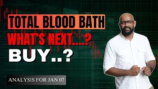 BLOOOD BATH... WHAT NEXT.? | MARKET ANALYSIS | BEST TRADE FOR TOMORROW IN NIFTY AND BANK NIFTY 07/01