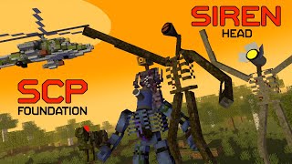 SIREN HEAD VS SCP FOUNDATION - MINECRAFT ANIMATION