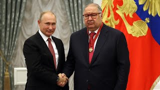 EU Sanctions Russian Billionaire Oligarchs Fridman Usmanov Timchenko