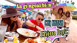 Bà 8 làm gì khiến chị Khanh hờn dỗi đòi từ mặt ? - Bữa ăn ngon view biển được sự tài trợ của fan.