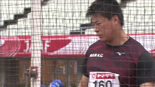 【第105回日本選手権】男子 ハンマー投 決勝7位 ●保坂 雄志郎●