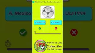 Guess The Ball of Each Fifa World Cup | World Cup Football Quiz - Qatar 2022