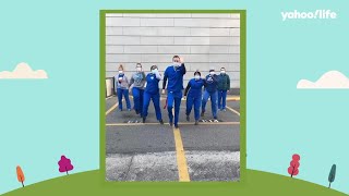 'We are proud to be taking care of people': Philadelphia nurses' viral dance to Ciara’s 'Level Up'