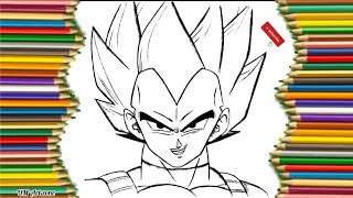 How to draw Vegeta Super||Super Vegeta drawing||Easy drawings||UM Art zone.