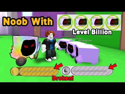 Noob With 4 Rainbow Dominus Huge Level 7 Billion Broke The Coins Pet - noob with 4 rainbow dominus huge level 7 billion broke the coins pet simulator evana watch best video