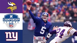 A Blowout at Giants Stadium | Vikings vs Giants 2000 NFC Championship