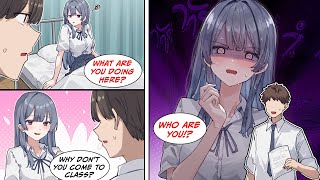 [Manga Dub] I delived her papers to the nurse's office everyday, but one day when I couldn't go...